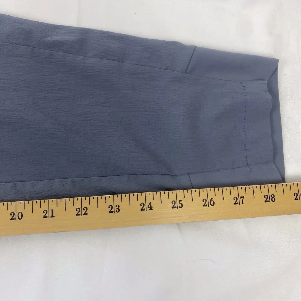 Athleta Trekkie North High Rise Jogger Pants Blue Hiking Outdoor Size 8 Tall - Picture 10 of 10